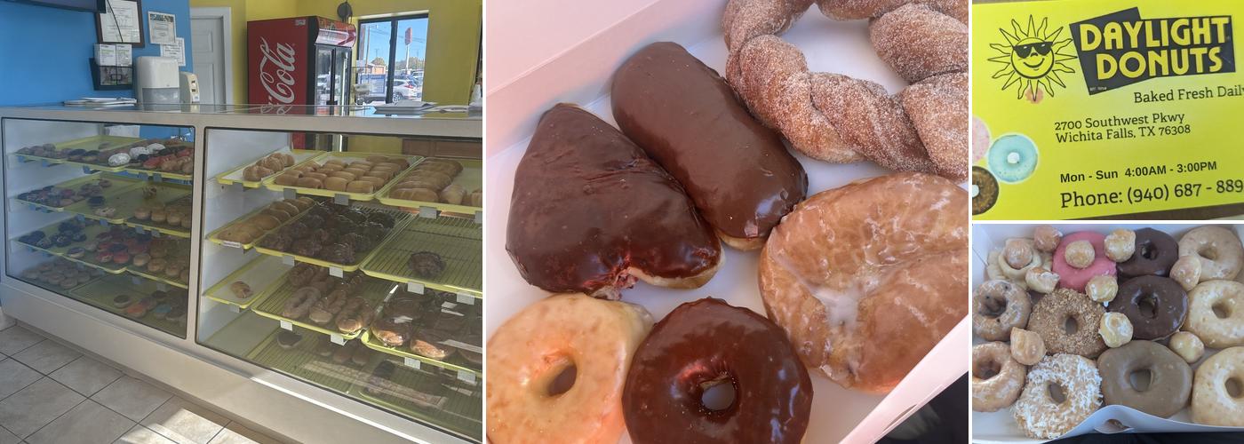 Daylight Donuts Menu