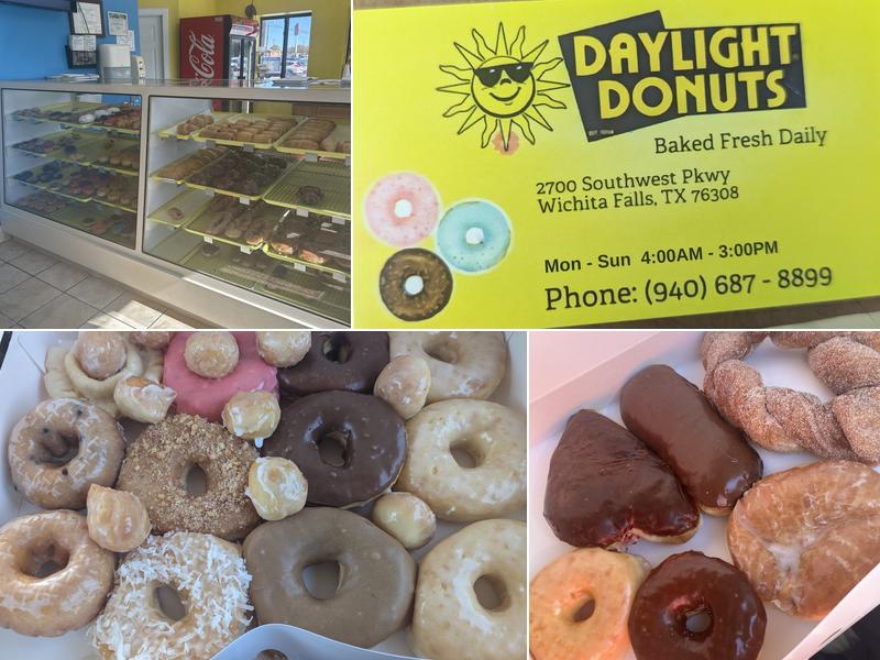 Daylight Donuts Menu