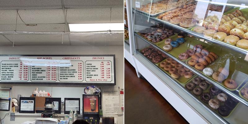 Hutto Donuts Menu