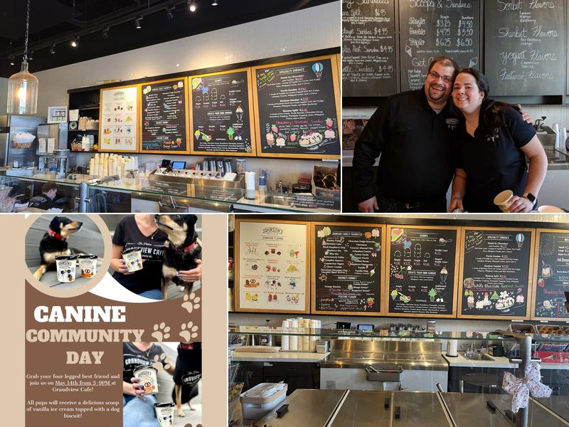 Johnson's Real Ice Cream, New Albany Menu