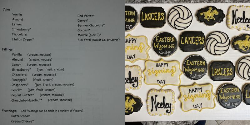 Grace Bakery BCS Menu