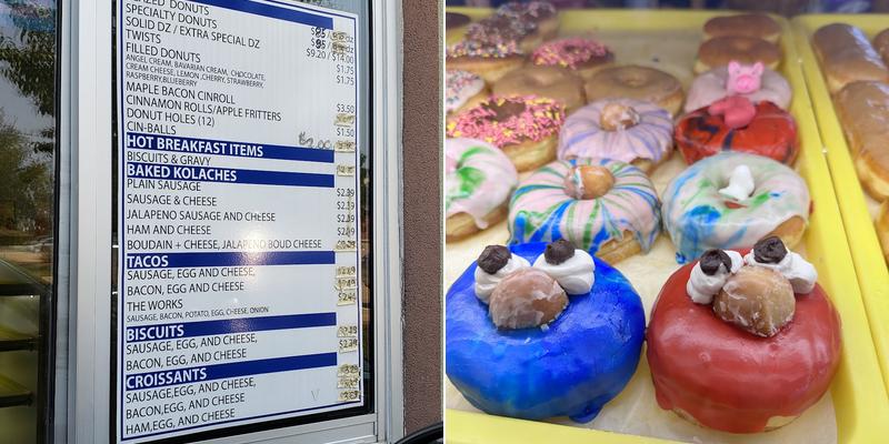 Fresh Donuts Menu