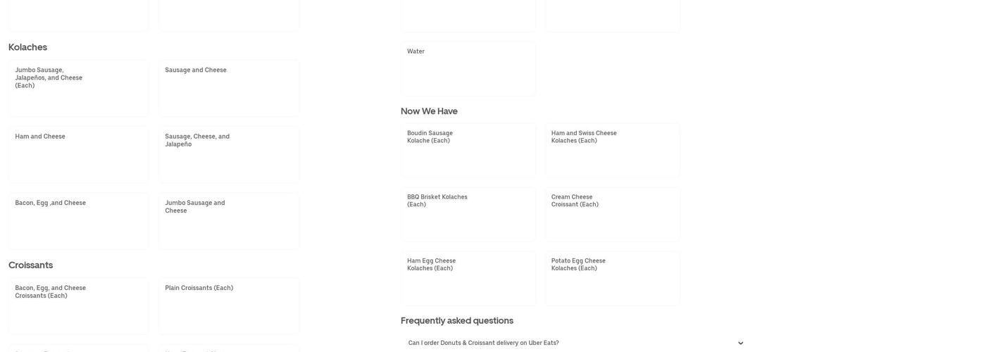 Dear Donut Man-Friendswood Menu