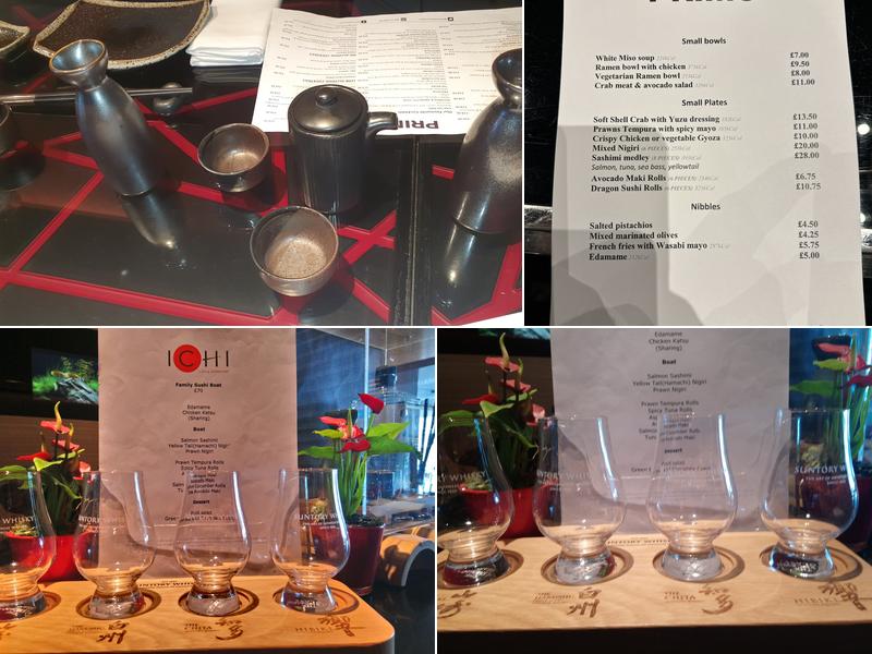 ICHI Sushi & Sashimi Bar Menu