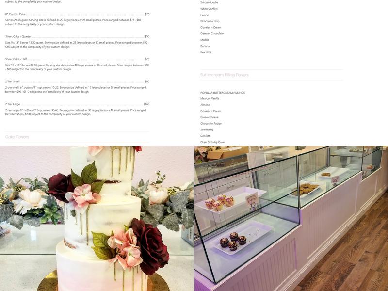 Craved Creations Menu