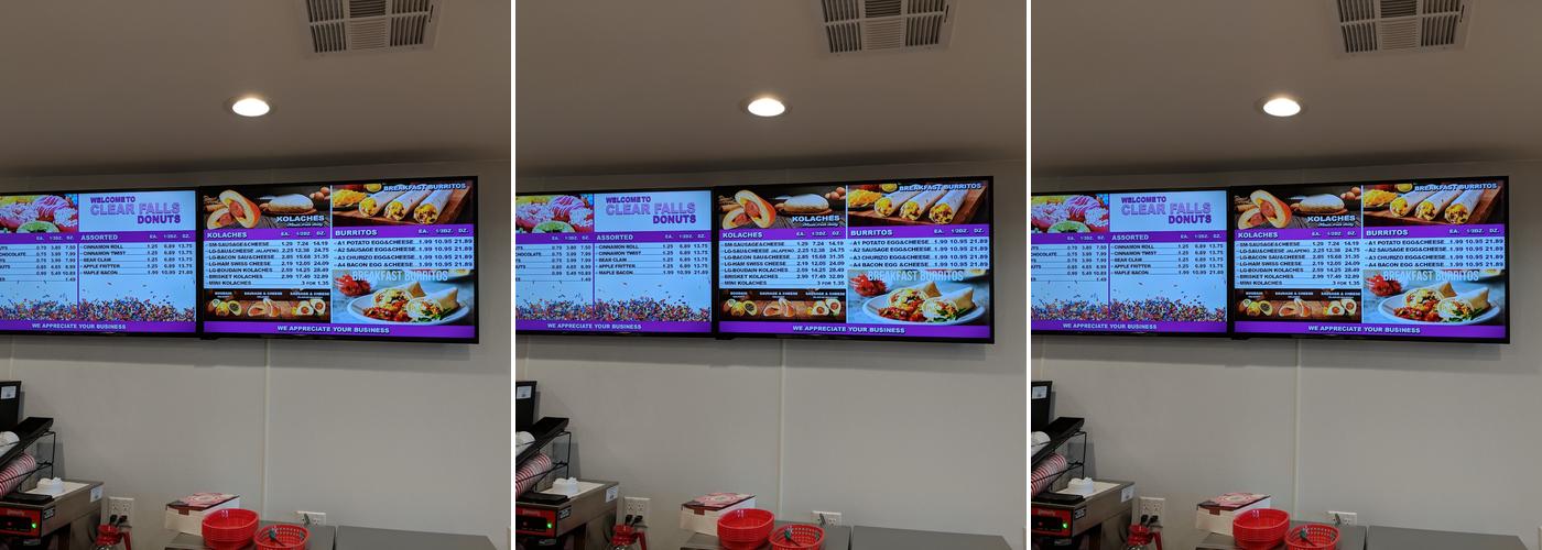 Clear Falls Donuts Menu