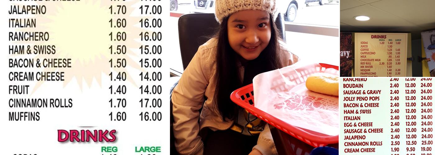 Mornings Kolaches Menu