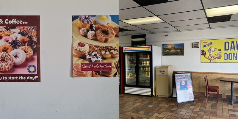 Dawn Doughnuts Menu