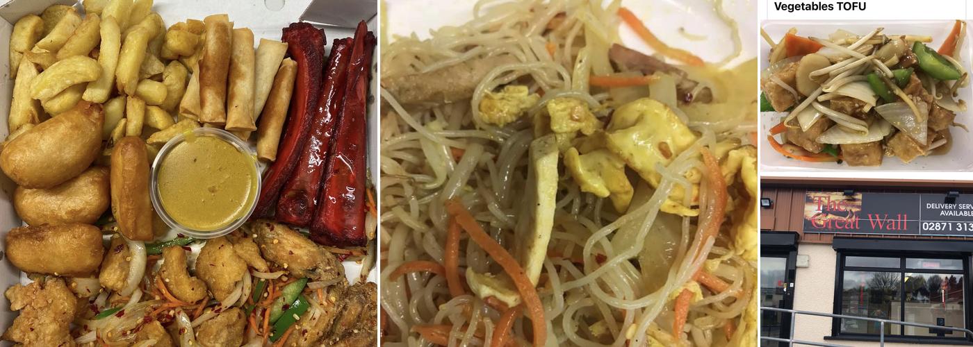 The Great Wall Chinese Takeaway Tullyally / Drumahoe