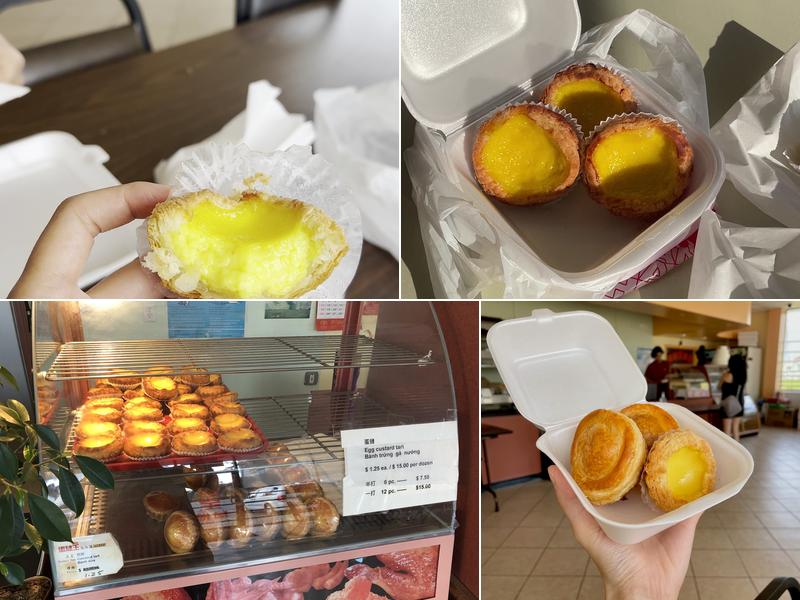 ECK Bakery Menu