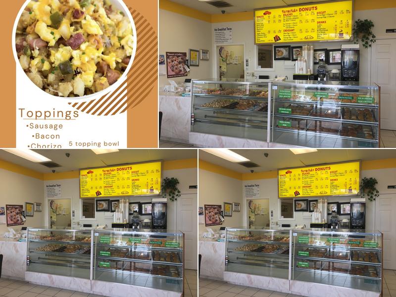 Snowflake Donuts Menu