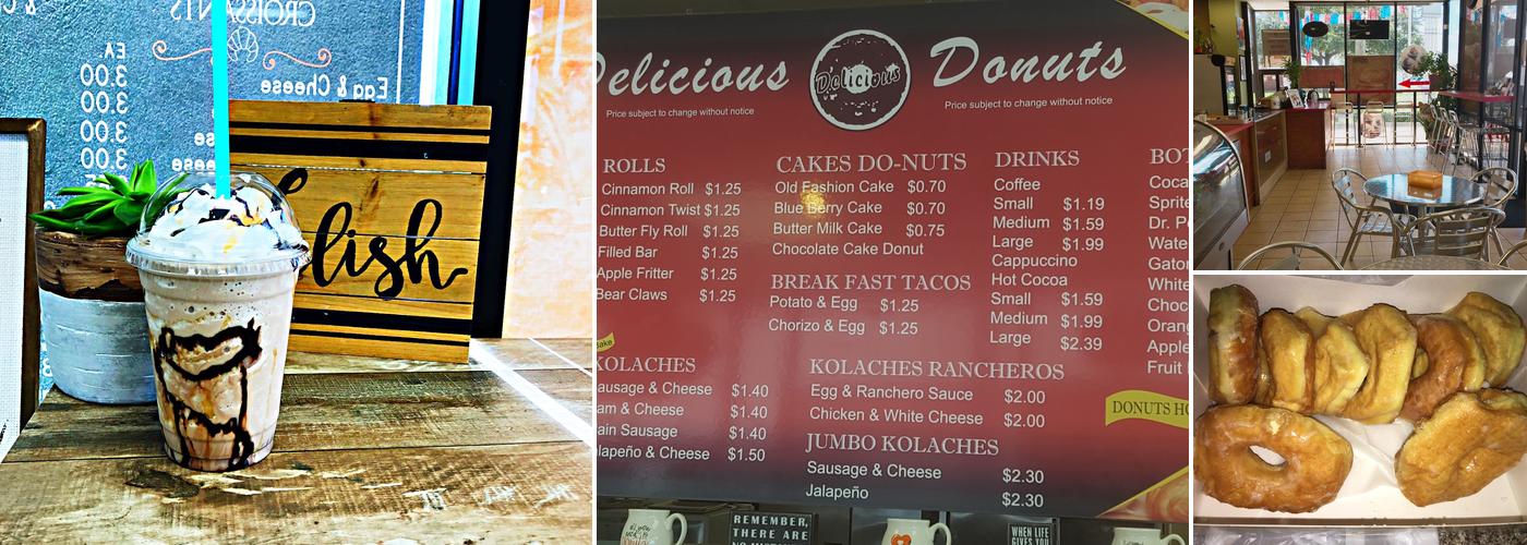 Delicious Donuts Menu
