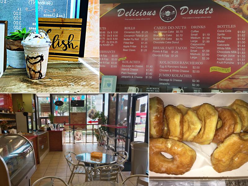 Delicious Donuts Menu