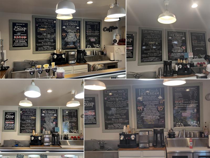 The Scoop Menu
