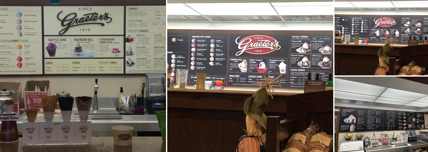 Graeter's Ice Cream Menu