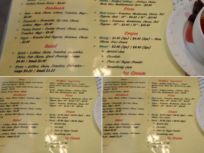 Nela Bread & Pastry Menu