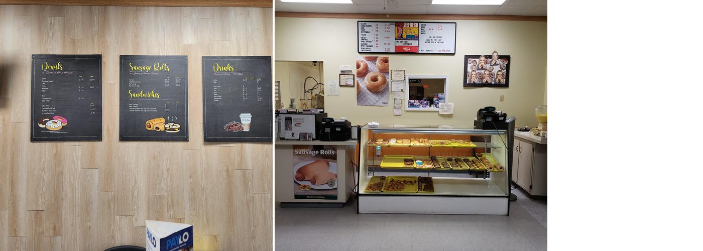 Hot Donuts Menu