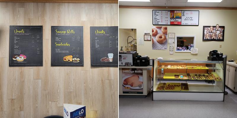 Hot Donuts Menu