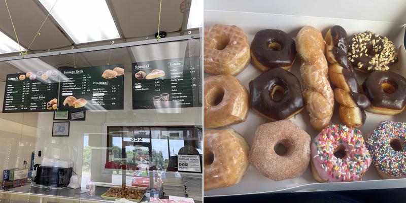 Westlake Donuts Menu