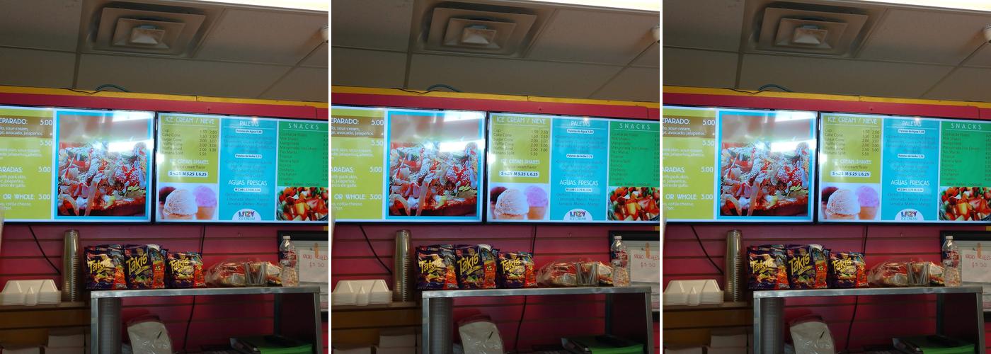 Dos Mangos Paleteria Menu