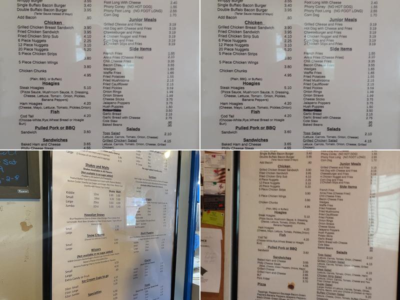 Whippy-Dip Menu