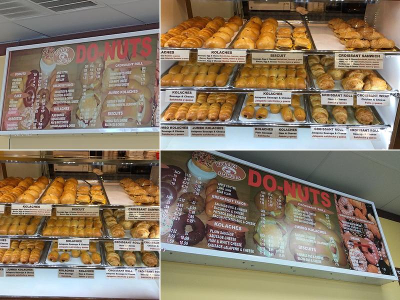Bakery Donuts Menu