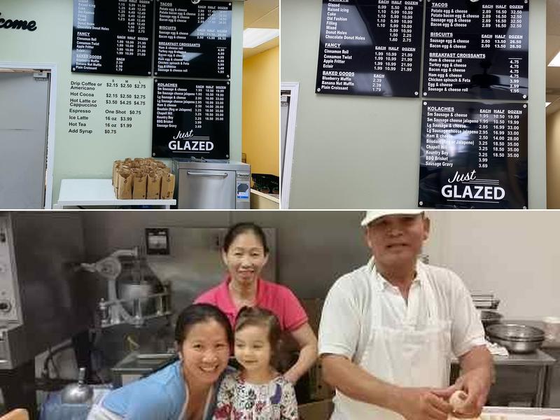 Just Glazed Donuts Menu