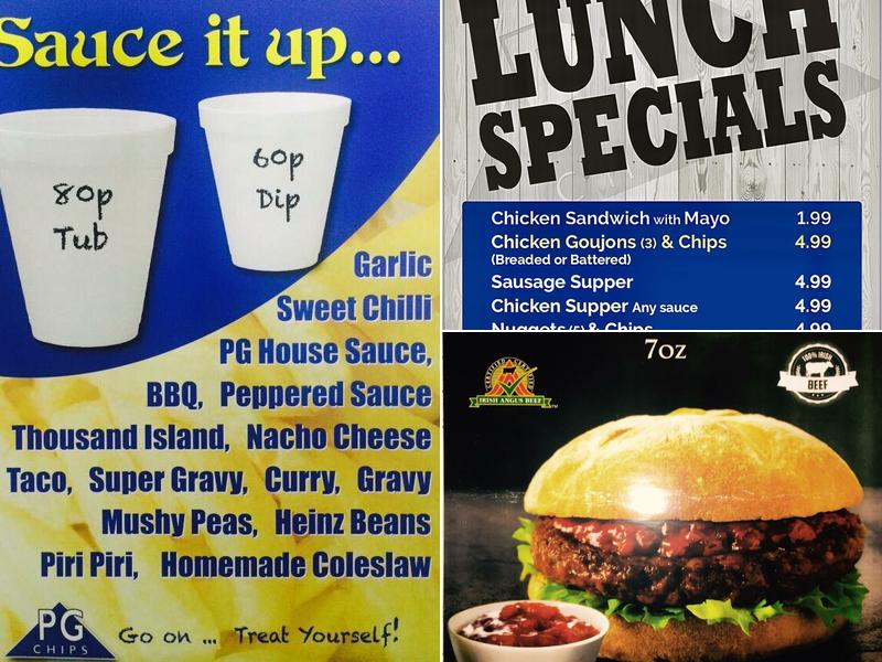PG Chips Cohannon Menu
