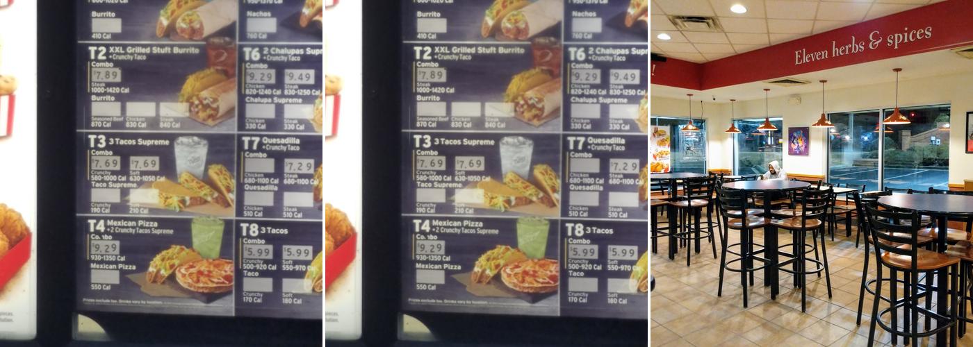 Taco Bell Menu