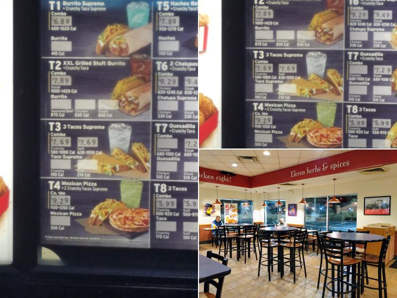 Taco Bell Menu