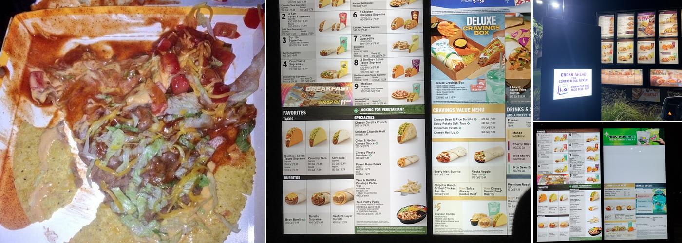 Taco Bell Menu