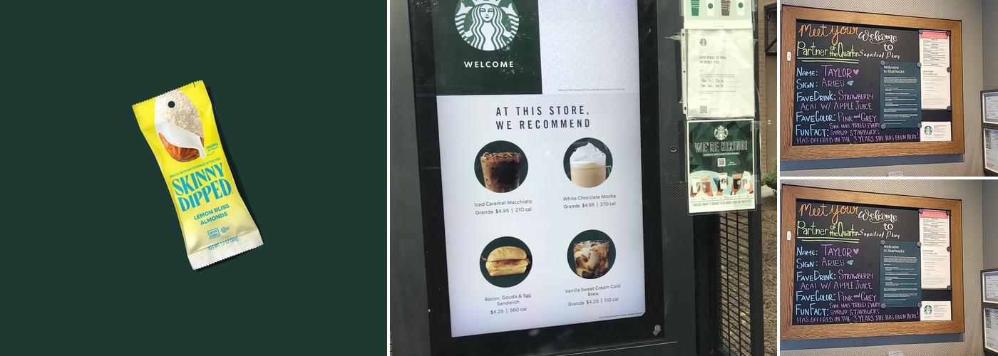 Starbucks Menu