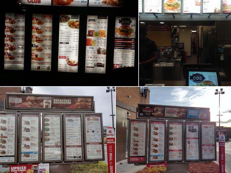 Wendy's Menu