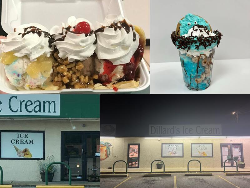 Dillard's Ice Cream 1009 Mauldin Rd, Greenville