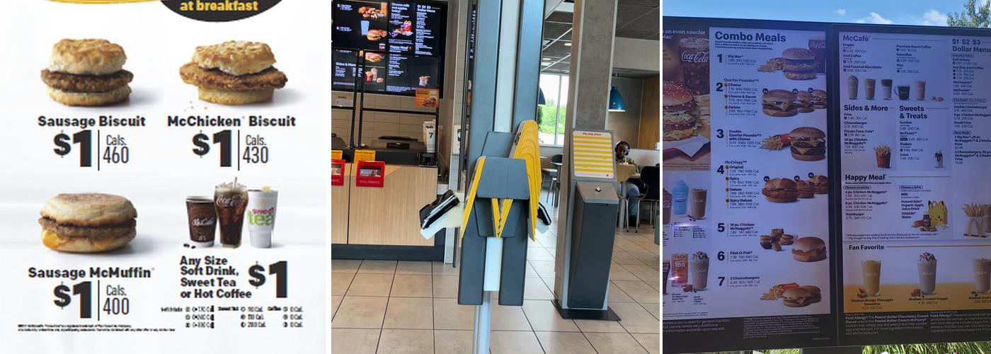 McDonald's Menu