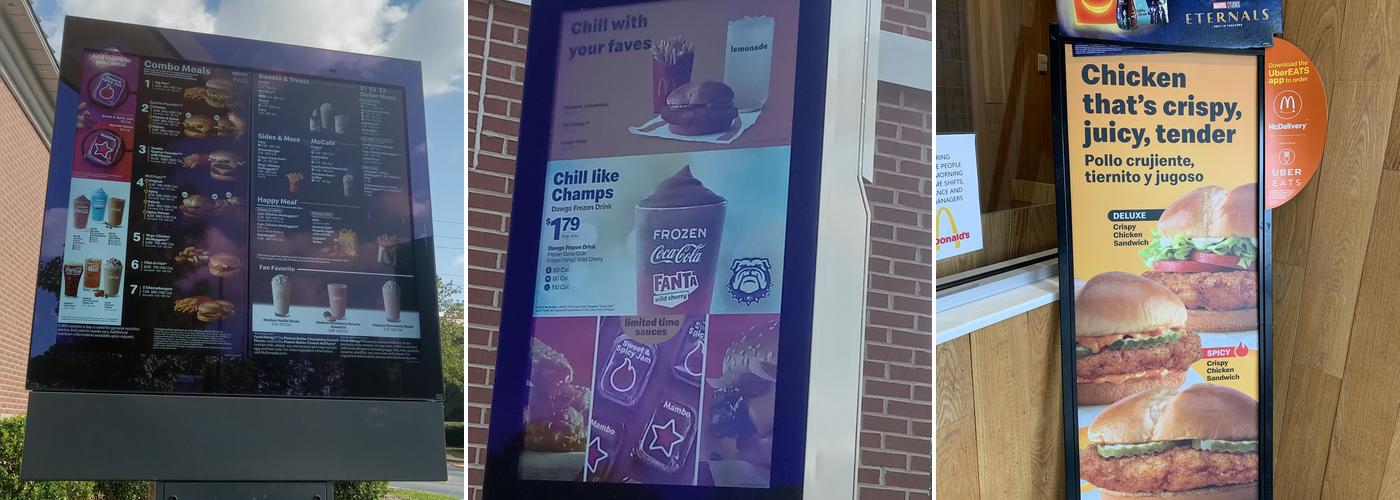 McDonald's Menu