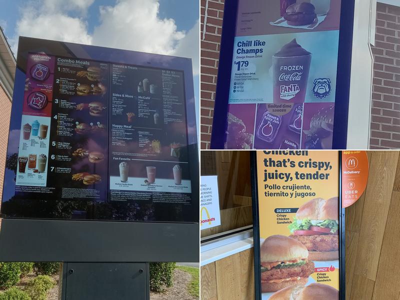 McDonald's Menu