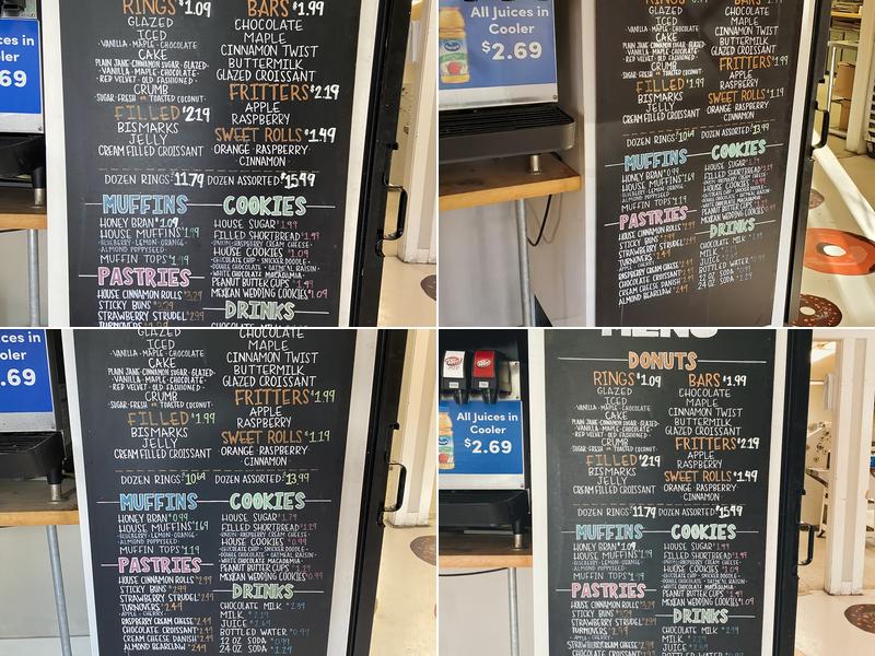 Provo Bakery Menu