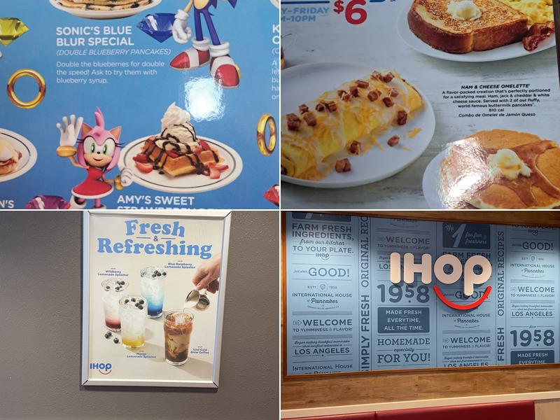 IHOP Menu