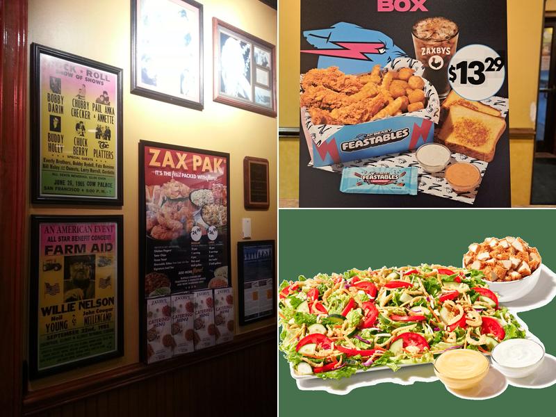 Zaxby's Chicken Fingers & Buffalo Wings Menu