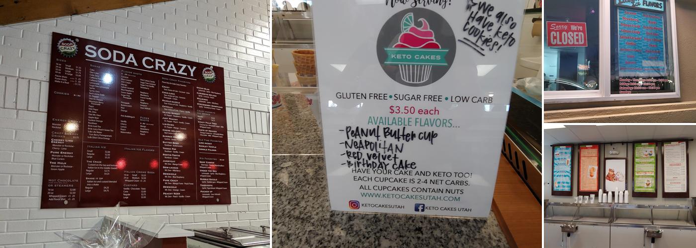 Soda Crazy about Italian Ice Menu