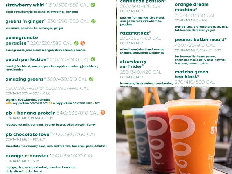Jamba Menu