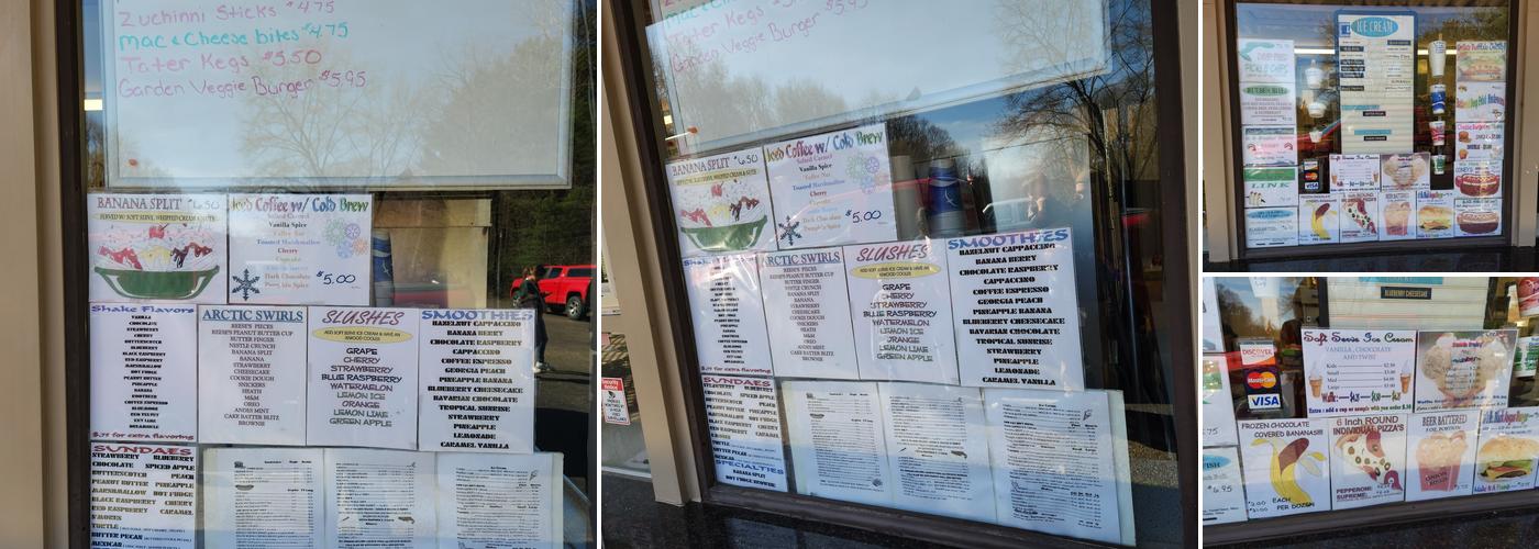 Atwood Dari Bar Menu