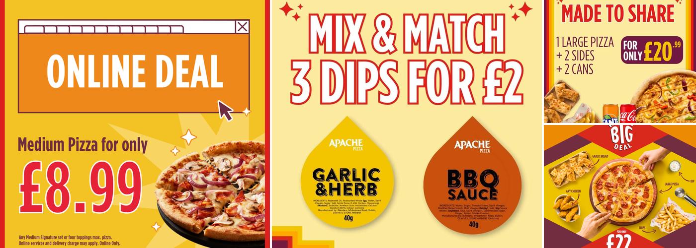 Apache Pizza Armagh Menu