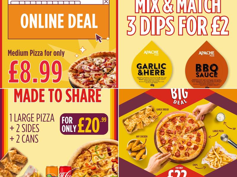 Apache Pizza Armagh Menu