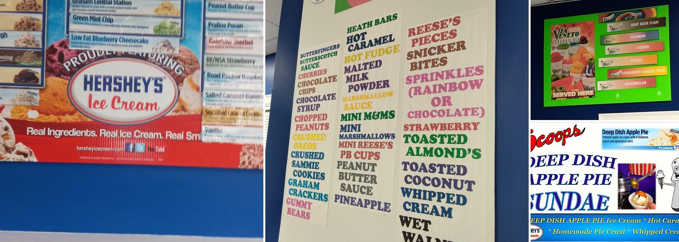 903 Scoops Menu