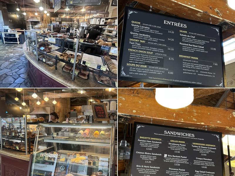 St. Honoré Bakery Thurman Menu