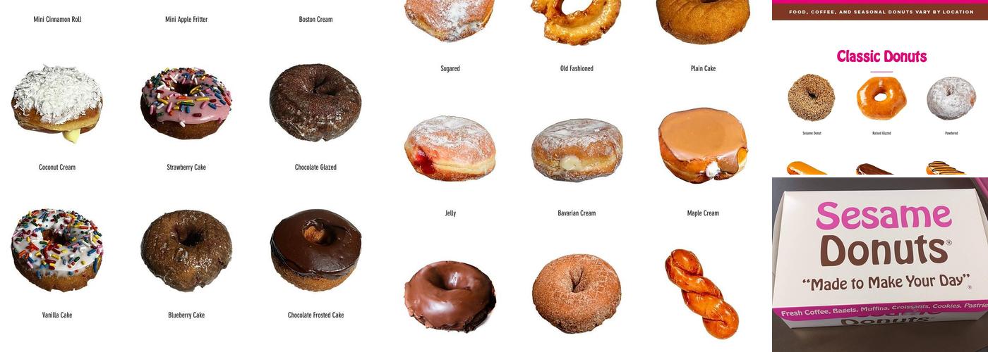 Sesame Donuts Inc Menu