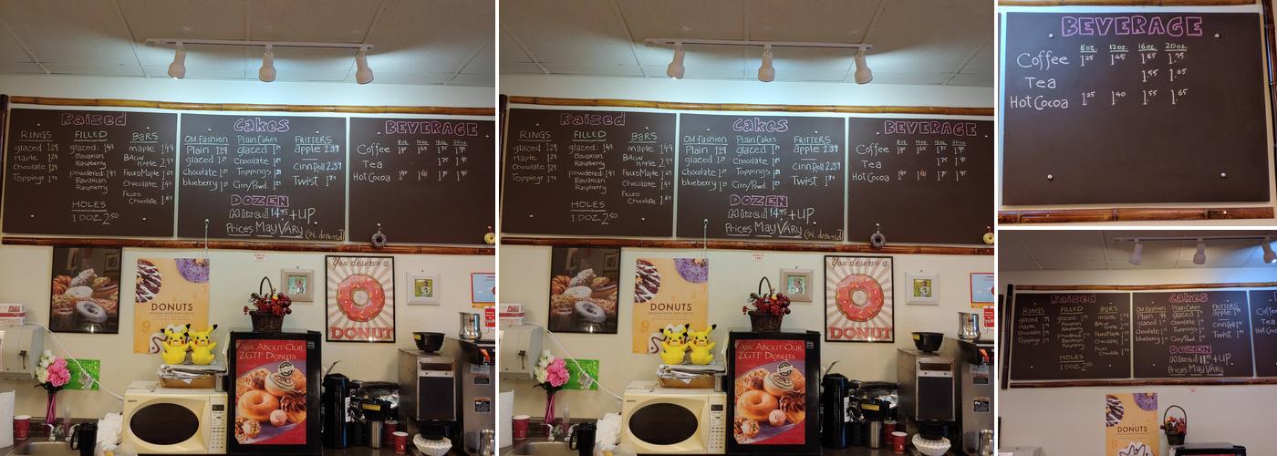 Donuts Plus Menu