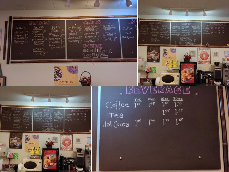Donuts Plus Menu